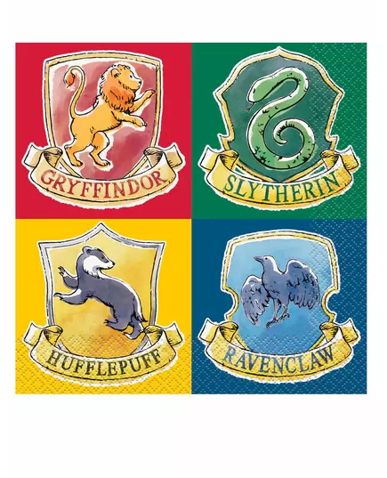 16 ubrousků Harry Potter 33 × 33 cm