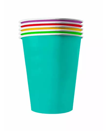 20 amerických letních recyklovatelných kartonových kelímků 53 cl