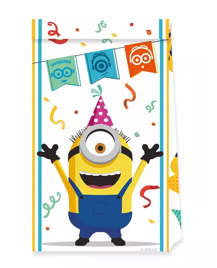 4 sáčky Minions 22 cm
