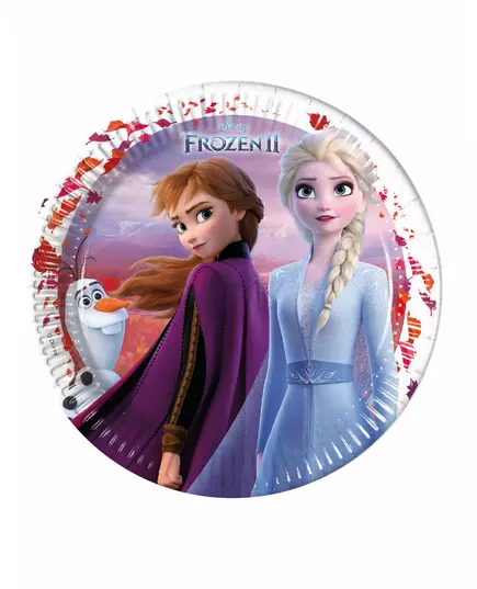 8 talířů Frozen 2 23 cm