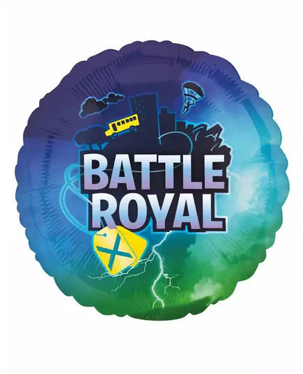 Kulatý fóliový balónek Battle Royale 43 cm