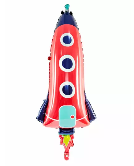 Fóliový balónek raketa 44 x 115 cm