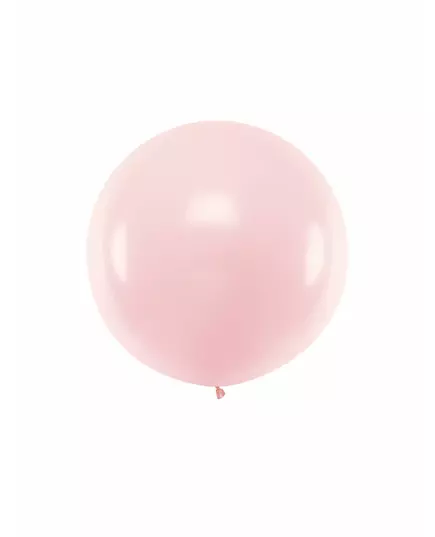 Obří světle růžový latexový balónek 1 m