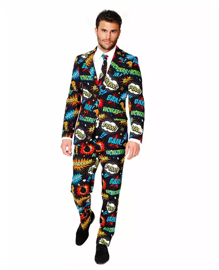 Kostým Mr. Comics pro muže Opposuits, Velikost: S(EU46)