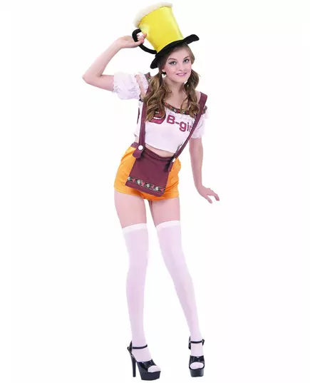 Bavorský kostým – sexy šortky pro ženy, Velikost: Small
