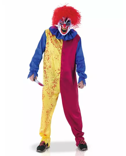 Psychopatický klaunský kostým pro dospělé
