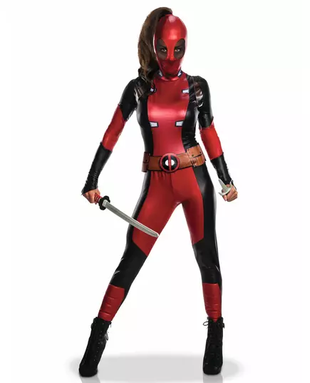 Sexy kostým Lady Deadpool pro ženy, Velikost: X-Small