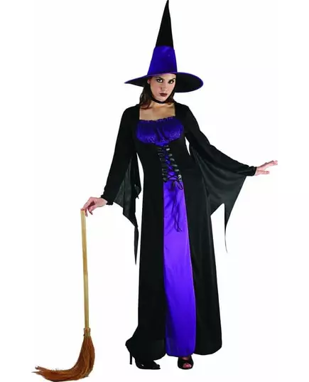 Čarodějnický kostým s korzetem pro ženy Halloween