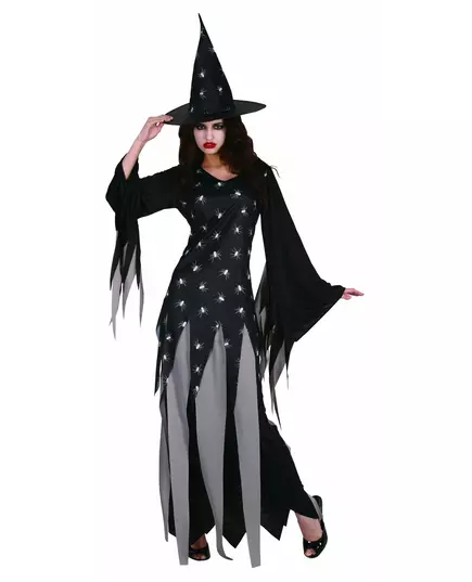 Tlumený čarodějnický kostým pro ženy Halloween