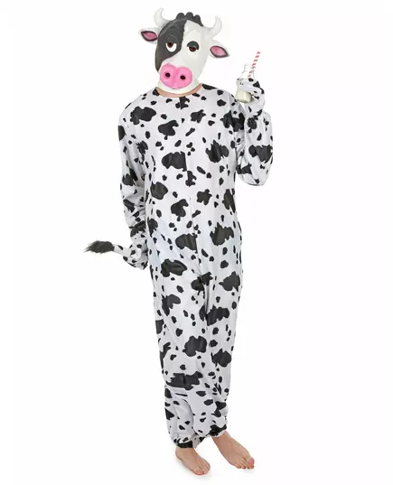 Kostým krávy s maskou pro dospělé