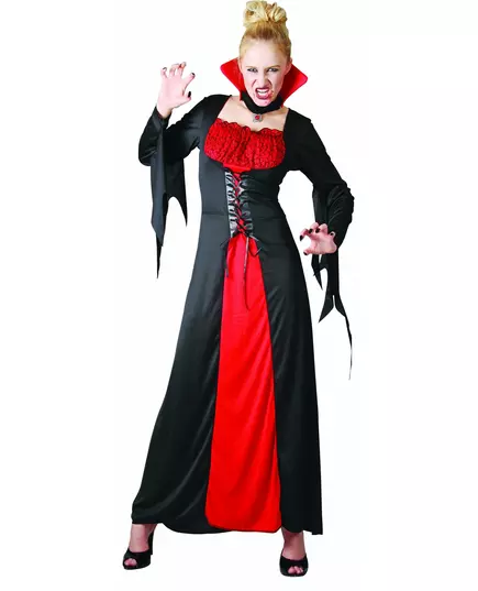 Elegantní upírský kostým pro ženy na Halloween