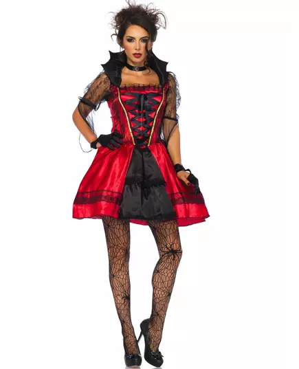 Sexy gotický upíří kostým pro ženy Halloween, Velikost: Medium (40-42)
