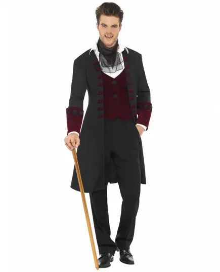 Upírský kostým pro muže Halloween, Velikost: Large