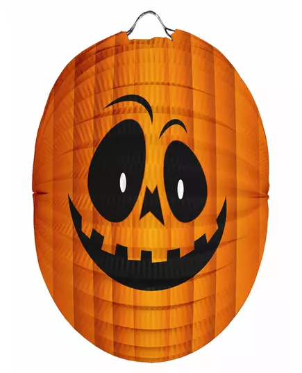 Halloweenská lucerna dýně 22 cm