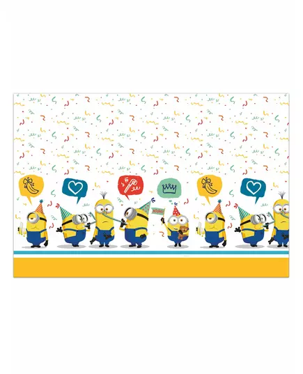 Plastový ubrus Minions 120 x 180 cm