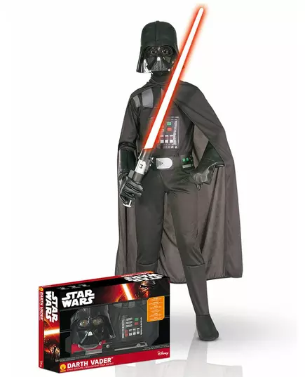 Darth Vader luxusní box set s dětským světelným mečem