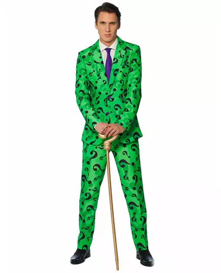 Kostým Mr. Riddler Suitmeister pro dospělé, Velikost: Small (EU 44-46)