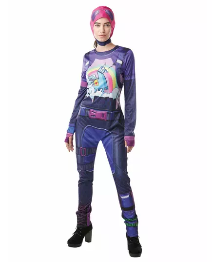 Fortnite Brite Bomber kostým pro teenagery, Velikost: 13-14 let