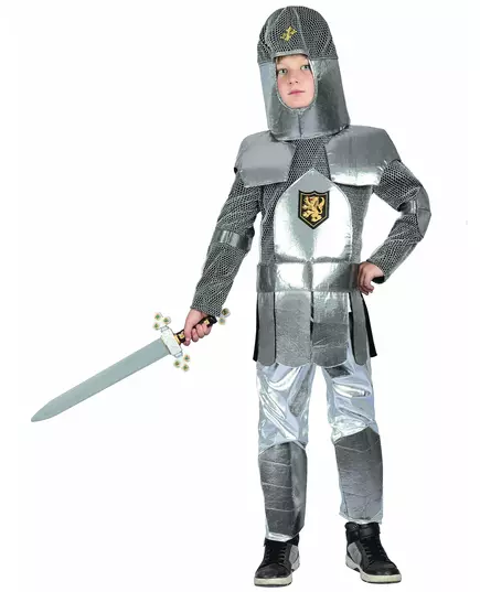 Rytířský kostým v brnění pro chlapce