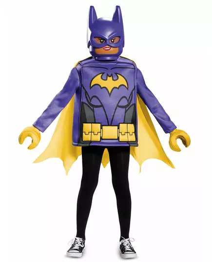 LEGO Movie® klasický kostým Batgirl pro děti, Velikost: 10-12 let (137 - 149 cm)