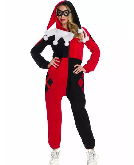 Overalový kostým Harley Quinn pro dospělé