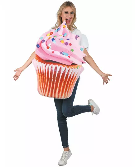 Kostým růžového cupcake pro dospělé