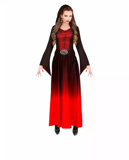 Dámský kostým Red Gothic Vampire Lady, Velikost: S