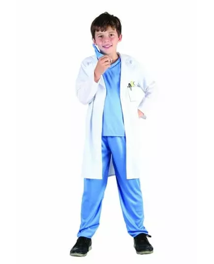 Kostým doktora pro chlapce, Velikost: 4-6 let (110-120 cm)