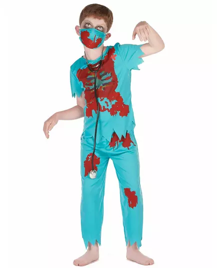 Kostým zombie doktora pro chlapce