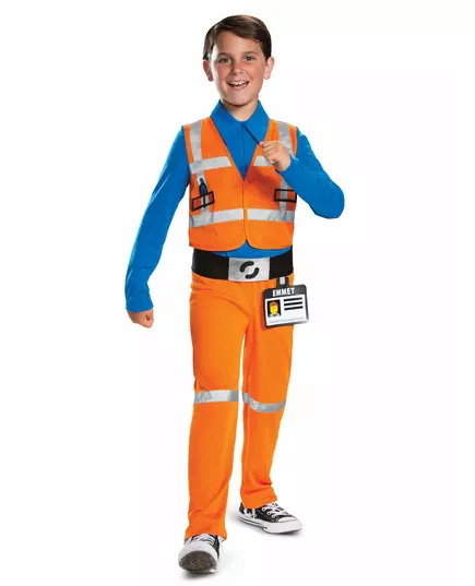 Kostým Emmet Lego Movie 2, Velikost: 7-8 let (124 - 136 cm)