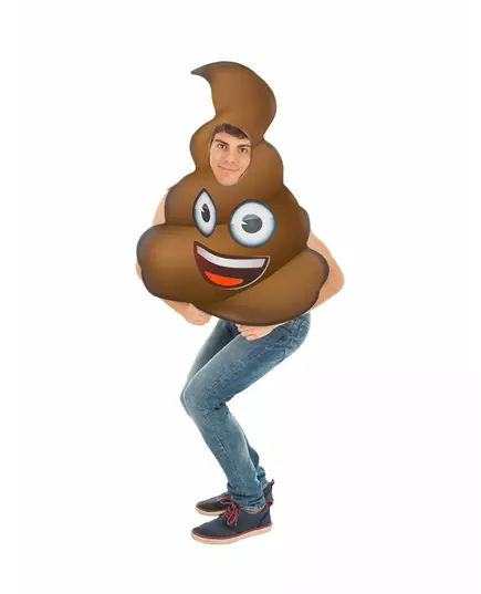 Emoji kostým hovínko pro dospělé