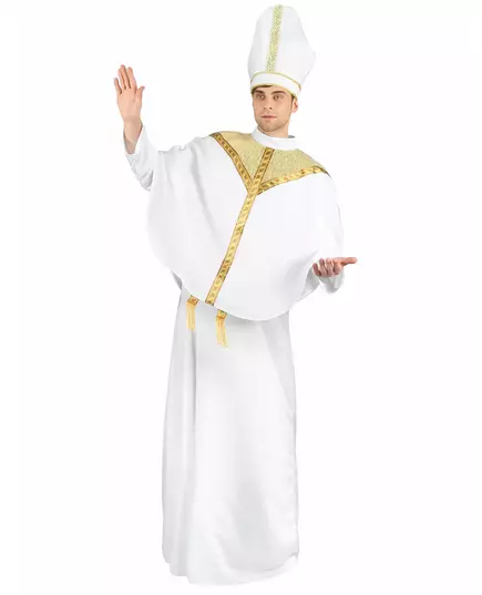 Bílý biskupský kostým pro muže