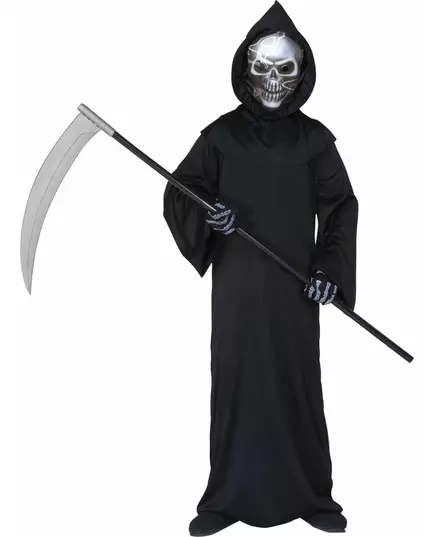 Kostým Smrtky pro děti Halloween, Velikost: 5-7 let (128 cm)