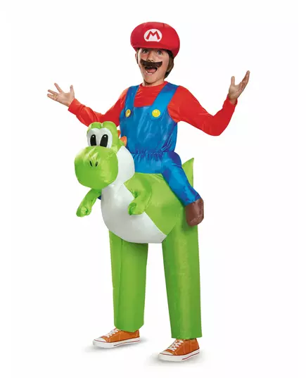 Nafukovací kostým Mario na Yoshim Nintendo® pro děti