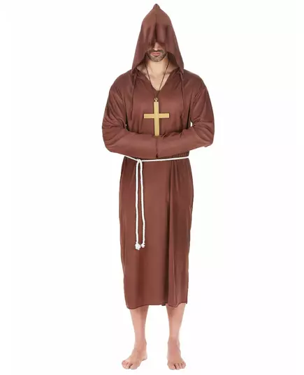 Světle hnědý mnišský kostým pro muže, velká velikost, Velikost: XX-Large