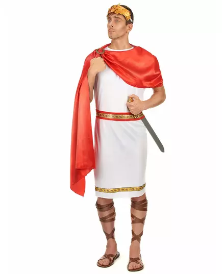 Římský kostým s korunou pro muže, velká velikost