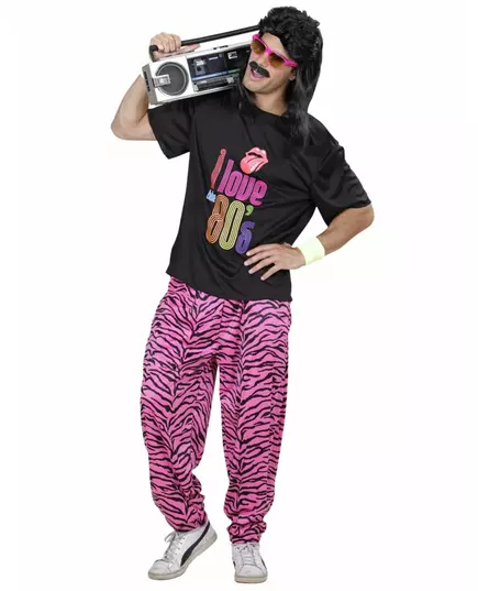 Pánský jogging kostým „love 80’s“ – velká velikost, Velikost: XX-Large