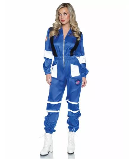 Luxusní kostým astronautky – kombinéza pro ženy, Velikost: Medium/Large (42-44)