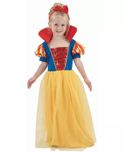 Princeznovský kostým s čelenkou pro dívky