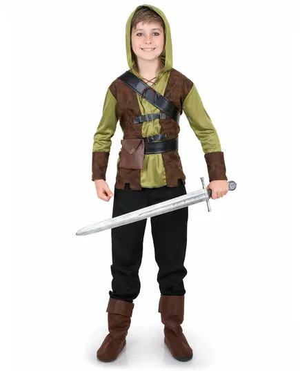 Kostým Robina Hooda pro chlapce, Velikost: 7-8 let (128 cm)