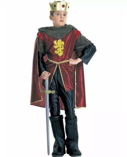 Kostým rytířského krále pro chlapce, Velikost: 5-7 let (128 cm)
