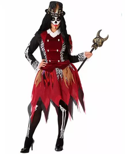 Voodoo čarodějnice kostým pro ženy plus size, Velikost: X-Large