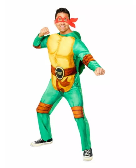 Deluxe kostým Ninja Turtle se 4 maskami pro dospělé, Velikost: M
