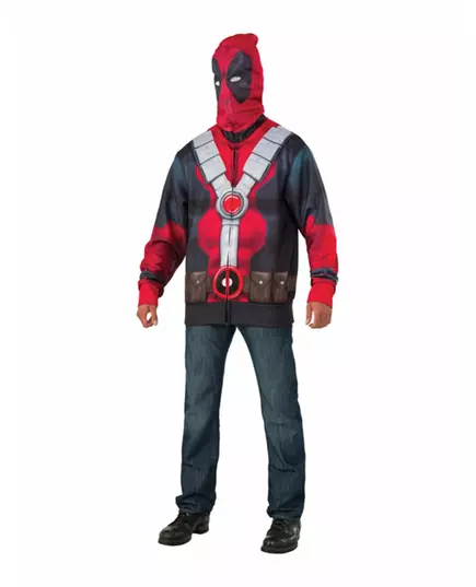 Dospělá bunda Deadpool s kapucí