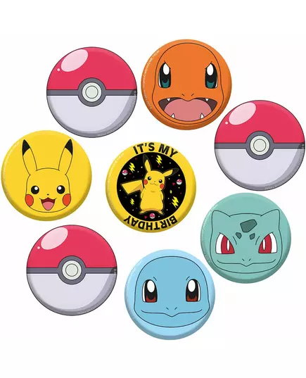 8× odznaky Pokémon