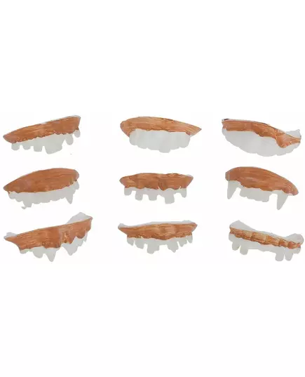 9 strašidelných halloweenských zubů