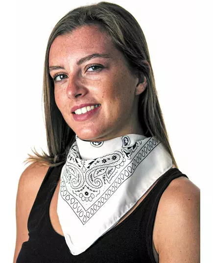Bílá bandana pro dospělé