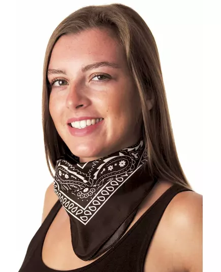Černá bandana pro dospělé
