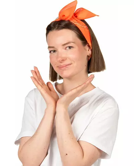 Fluorescenčně oranžová bandana pro dospělé