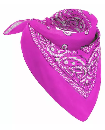 Fluorescenčně růžová bandana pro dospělé